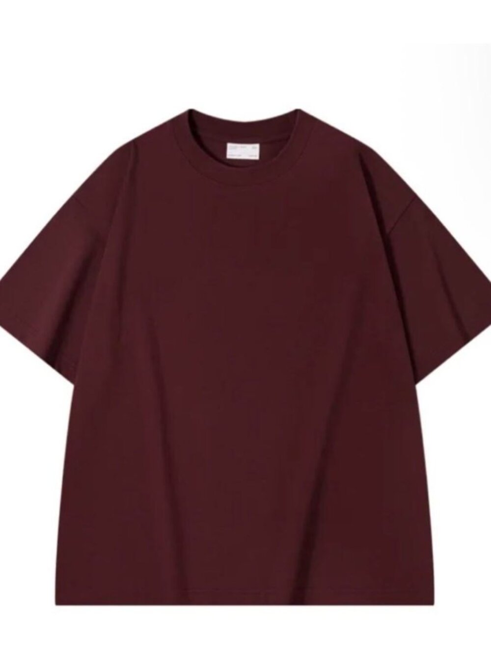 tshirt unisex 100 cotton wine